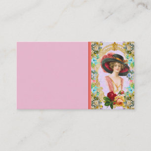 Cartão de visita francês Vintage