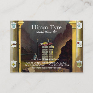 Cartão De Visita Freemason