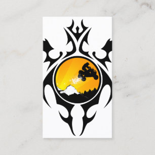 Cartão De Visita frente tribal