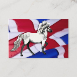 Cartão De Visita Freya Horse Islandês