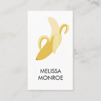 FRUITY FUN: banana ilustrada
