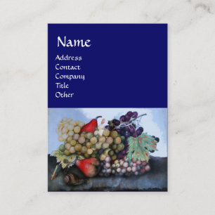 CARTÃO DE VISITA FRUTAS 1 DA SEASON - UVAS E PERAS