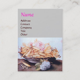 CARTÃO DE VISITA FRUTAS 6 DA SEASON - BANDEIRAS E ROSAS