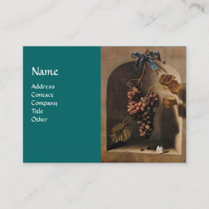 Cartão De Visita FRUTAS DA SEASON - PROSPERIDADE, verde-amarelo