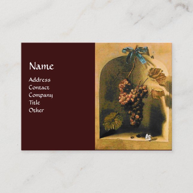 Cartão De Visita FRUTAS DA SEASON - PROSPERITY yellow Brown (Frente)