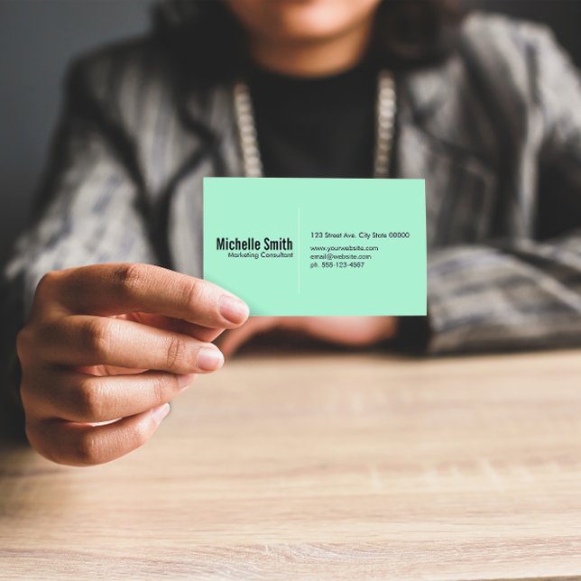 Cartão De Visita Fundo de Casa com Linha de Divisor (Criador carregado)