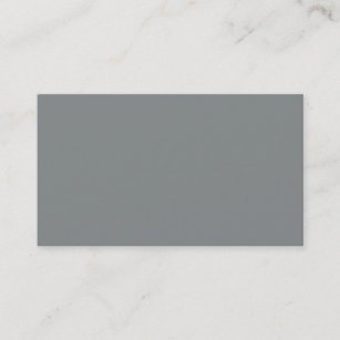 Cartão De Visita Fundo de cor da Cinza Personalizada da Cinza Pedra