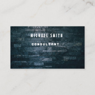 Cartão De Visita Fundo elegante preto