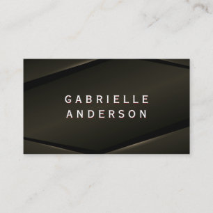 Cartão De Visita Fundo Sepia Glow Abstrato