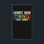 Cartão De Visita Funny Craftsman Tools Funny Mechanic Handyman<br><div class="desc">Engraçado Ferramentas Engraçadas Mecânicas Handyman. Melhor Dia de os pais do Pai Reparador.</div>