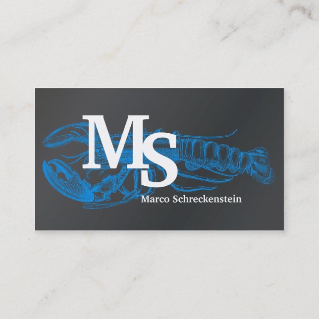 Cartão De Visita Für Köche und Foodstyhear (Verso)