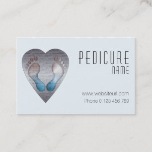 Cartão De Visita fusspflege cuidado pé