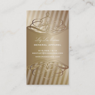 Cartão De Visita Gamas Médias PixDezines + Cobre Faux