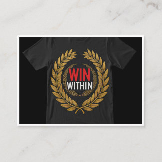 Cartão De Visita "Ganhe Dentro."