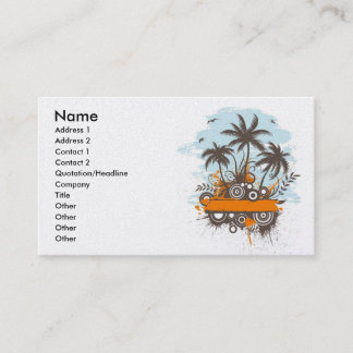 Cartão De Visita Garcya.us_blog_001, Nome, Endereço 1, Endereço 2,.