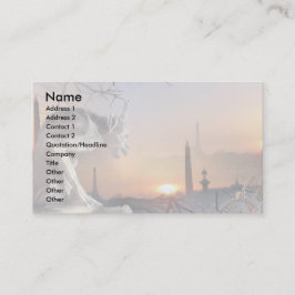 Cartão De Visita Gargoyle de Notre-Dame