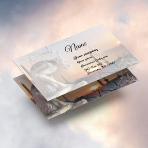 Cartão De Visita Gargoyle de Paris