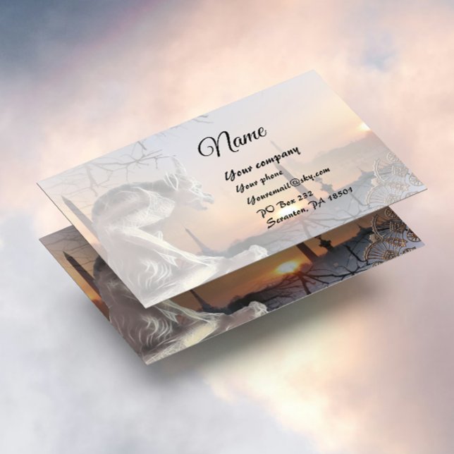 Cartão De Visita Gargoyle de Paris (Criador carregado)