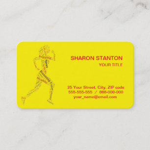 Cartão De Visita Garota fugitiva