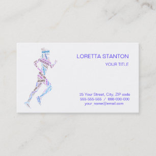 Cartão De Visita Garota fugitiva