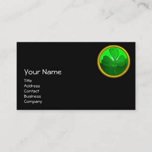 Cartão De Visita GATO DE Dia de São Patrício COM CERVEJA VERDE IRLA