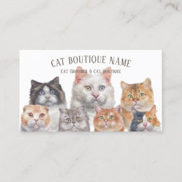Cartão De Visita Gatos de estimação