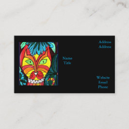 Cartão De Visita Gatos Trazem