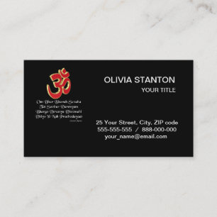 Cartão De Visita Gayatri mantra