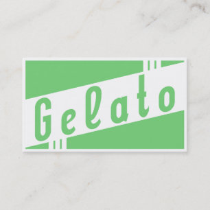 Cartão De Visita gelato