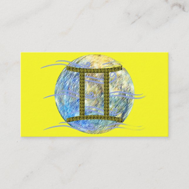 Cartão De Visita Gemini (Frente)