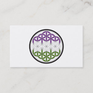 Cartão De Visita gêneroQueer geometria sagrada