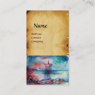 Cartão De Visita GENOMON E SENHORA DO BURAÇO LAKE Brown