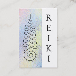 Cartão De Visita Geometria sagrado do médico ou do mestre de Reiki