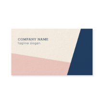 Geométrico Azul E Rosa