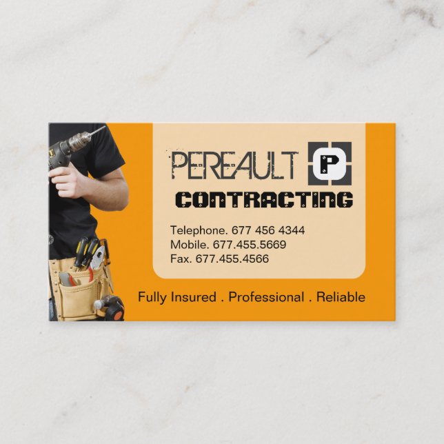CARTÃO DE VISITA GERAL DO CONTRATANTE (Frente)