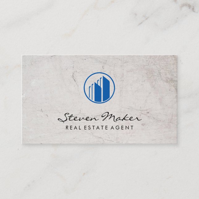 Cartão De Visita Gerenciamento de Propriedades | Agente imobiliário (Frente)