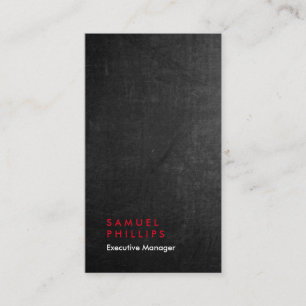 Cartão De Visita Gerente profissional de placas de chalkboard verti