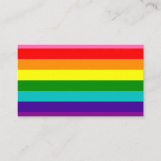 Cartão De Visita Gilbert Pride Flag