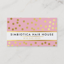 GLAM CONFETTI moderno padrão de pontos dourado ros