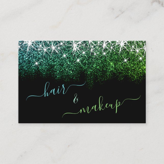 Cartão De Visita Glama Luminoso de Luminosas para Luminosas para Es (Frente)