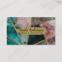 Glamour Ferrugem Bege Teal & Ouro Elegância Glamou