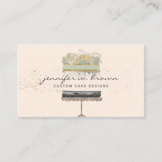 Cartão De Visita Glitter (Frente)