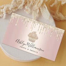 Glitter de Cupcake Dourado Pavimentos de padaria C