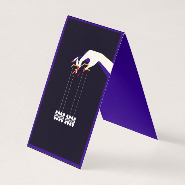 CARTÃO DE VISITA GODPUPPET (Frente)