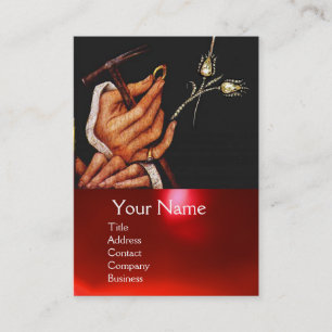 CARTÃO DE VISITA GOLDSMITH,METALWORKER DE PRECIOSO,ARTE JUDAY DOURA