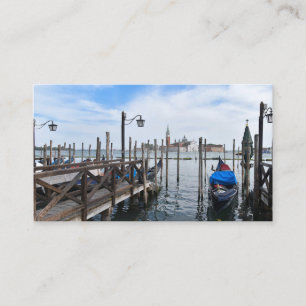 Cartão De Visita Gôndolas Venezianas