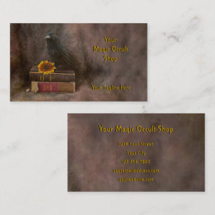 Cartão De Visita Gótica - Vintage Vintage — Livros ocultos da ve