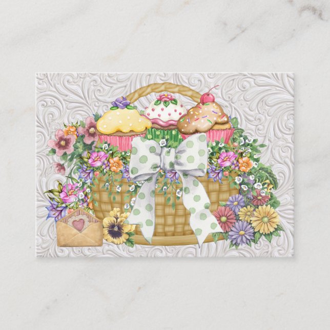 Cartão De Visita Gourmet Gift Basket - SRF (Frente)