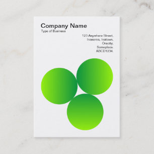 Cartão De Visita Gradiente 3 Círculos 04
