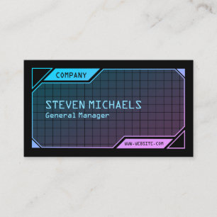 Cartão De Visita Gráfico de ficção